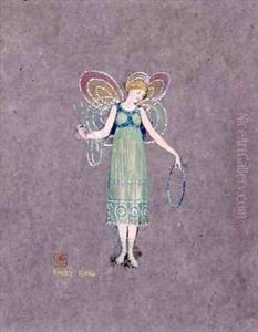 Fairy Ring from The Snowman by Walter Crane