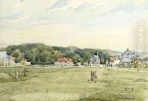 Gullane Golf Course by Andrew Archer Gamley