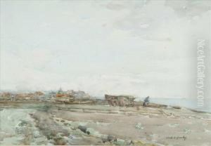 Autumnday On The East Coast Of Fife by Andrew Archer Gamley