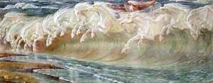 Neptunes Horses by Walter Crane