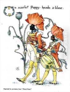 Poppy Heads by Walter Crane