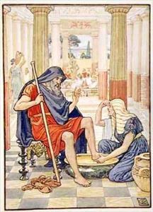 Yea verily thou art Odysseus