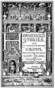 Front Cover of Household Stories by Walter Crane