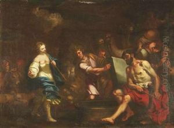Rachel Meets Jacob By The Foutain - view 1