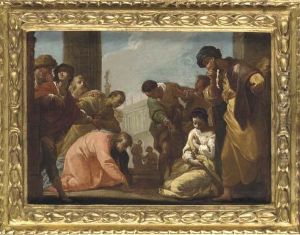 Christ And The Woman Taken In Adultery