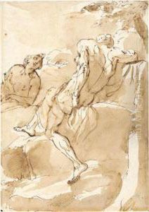 Over Traces Of Black Chalk by Ubaldo Gandolfi