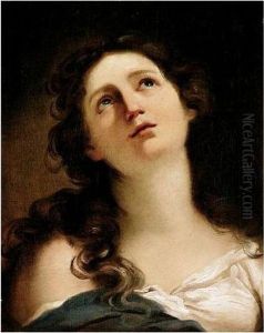 A Study Of A Young Woman, Head And Shoulders, Possibly Mary Magdalene