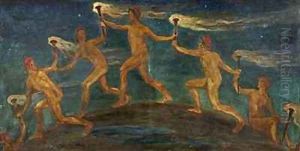 Race of Hero Spirits Pass by Walter Crane