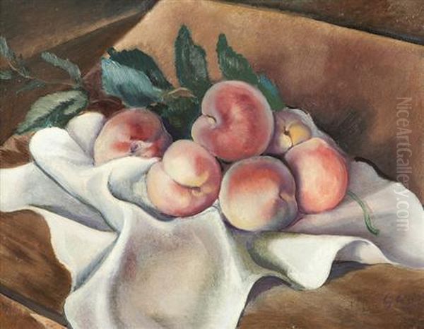 Still Life With Peaches - view 1
