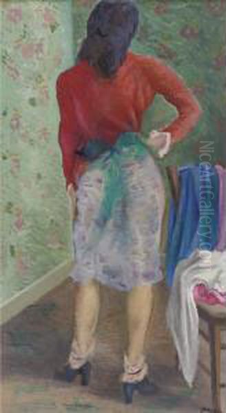 The Artist's Wife In An Interior - view 1