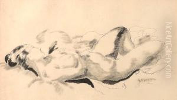 Reclining Nude - view 1