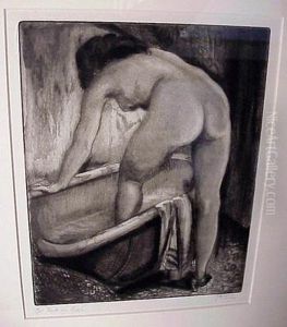 Nude In Bath