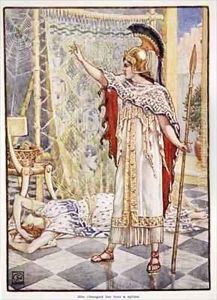 She changed her into a spider by Walter Crane