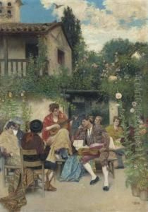 A Flamenco Serenade by Juan Jose Garate Y Clavero