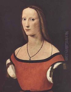 Portrait of a Woman 1500-06 by Lorenzo Costa