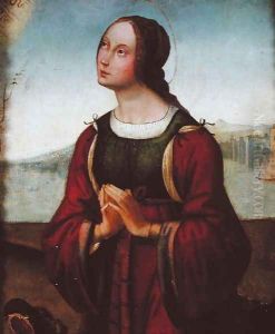 St. Margaret at Prayer by Lorenzo Costa