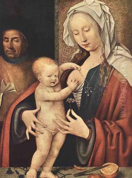 The Holy Family by Joos Van Cleve