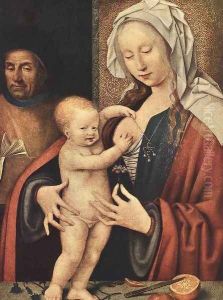 The Holy Family by Joos Van Cleve