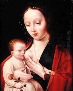 The Virgin Breastfeeding the Infant Christ by Joos Van Cleve