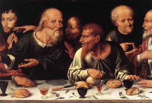 Altarpiece of the Lamentation (detail 2) by Joos Van Cleve