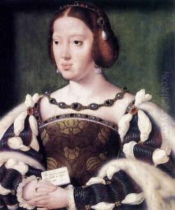 Portrait of Eleonora, Queen of France c. 1530