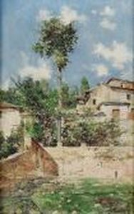Garden In Granada by Jose Garcia Ramos