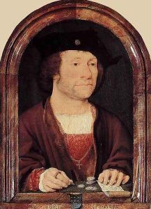 Portrait of Anthonis van Hilten by Joos Van Cleve