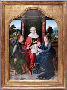 St Anne with the Virgin and Child and St Joachim