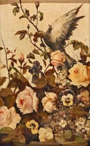 Composicion Floral by Manuel Garcia y Rodriguez