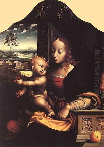 Virgin and Child c. 1535 - view 1