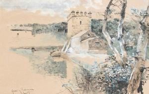 Riverside Tower by Manuel Garcia y Rodriguez