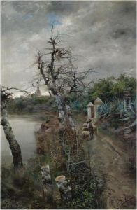De Camino A Sevilla (on The Road To Seville) by Manuel Garcia y Rodriguez