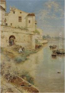 The Borders Of Guadalquivir by Manuel Garcia y Rodriguez