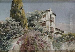 Jardines De Granada by Manuel Garcia y Rodriguez