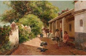 Patio At La Jara