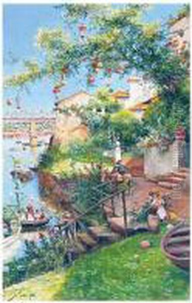 Paisaje Junto Al Rio (river Landscape) - view 1