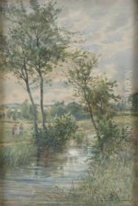 Insjolandskap by Anna Gardell-Ericson
