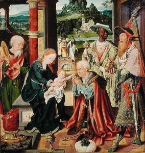 The Adoration of the Magi by Joos Van Cleve