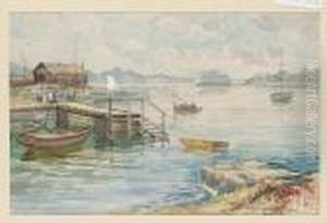 Hamnbild by Anna Gardell-Ericson