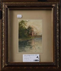 Hus Vid Vattendrag by Anna Gardell-Ericson