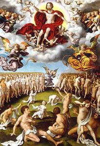 The Last Judgment ca 1520 by Joos Van Cleve