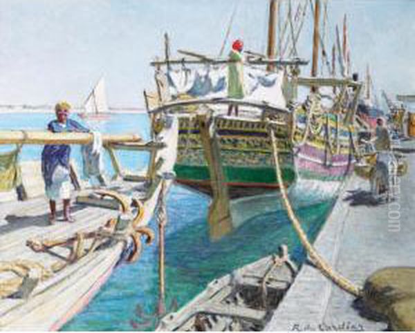 L'arrivee Du Bateau - view 1