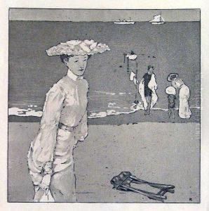 Na Plazy. Sur La Plage by Du Raoul Gardier