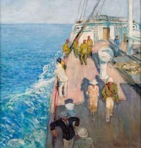 La Traversee Vers Les Colonies by Du Raoul Gardier