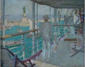 Canal De Suez by Du Raoul Gardier