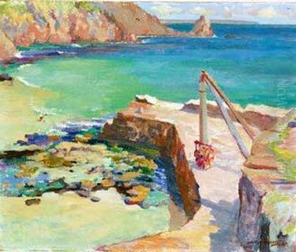 Lamorna Cove, Low Tide - view 1