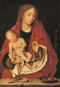 The Madonna and Child 2 by Joos Van Cleve