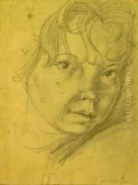 Pencil Self Portrait - view 1