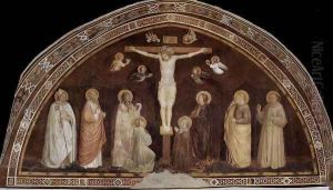 Crucifixion c. 1344 by Puccio Capanna