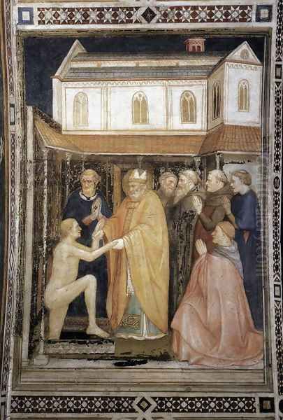 St Stanislas Raises a Body from the Death c. 1338 - view 1